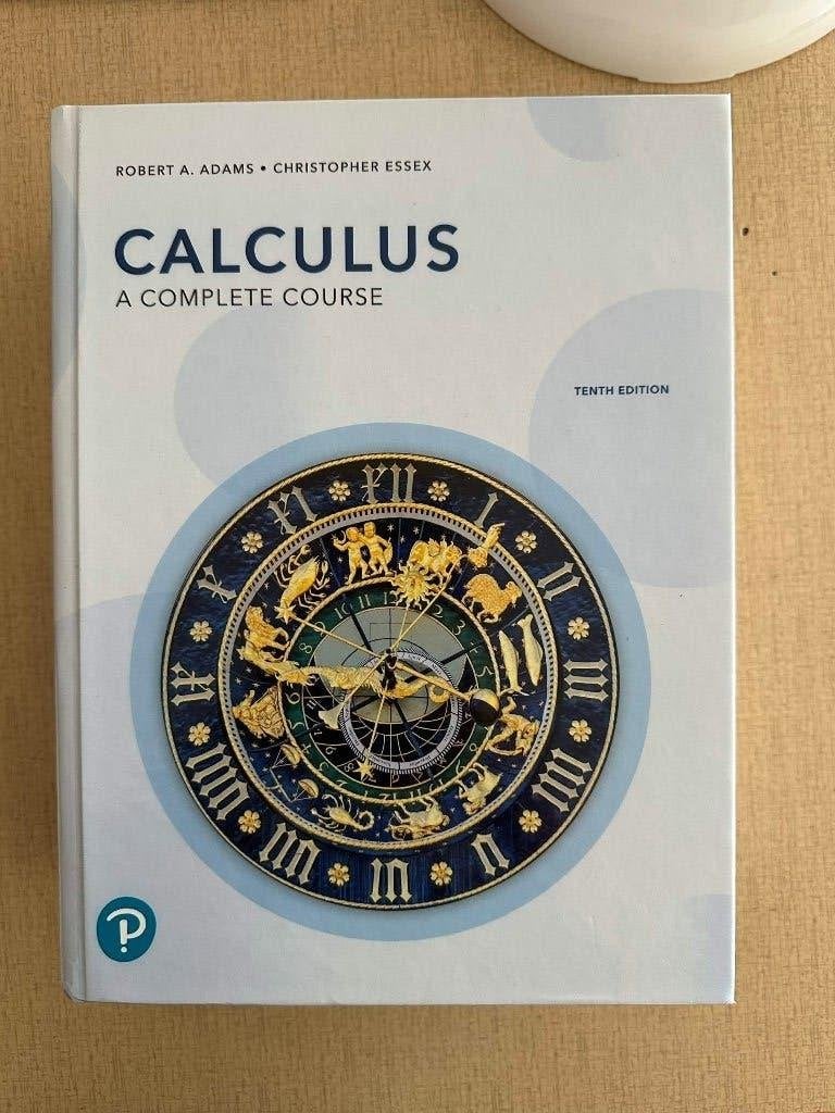 Calculus A Complete Course, Robert A. Adams & Christopher Essex, Ophalen of Verzenden, Beta, WO