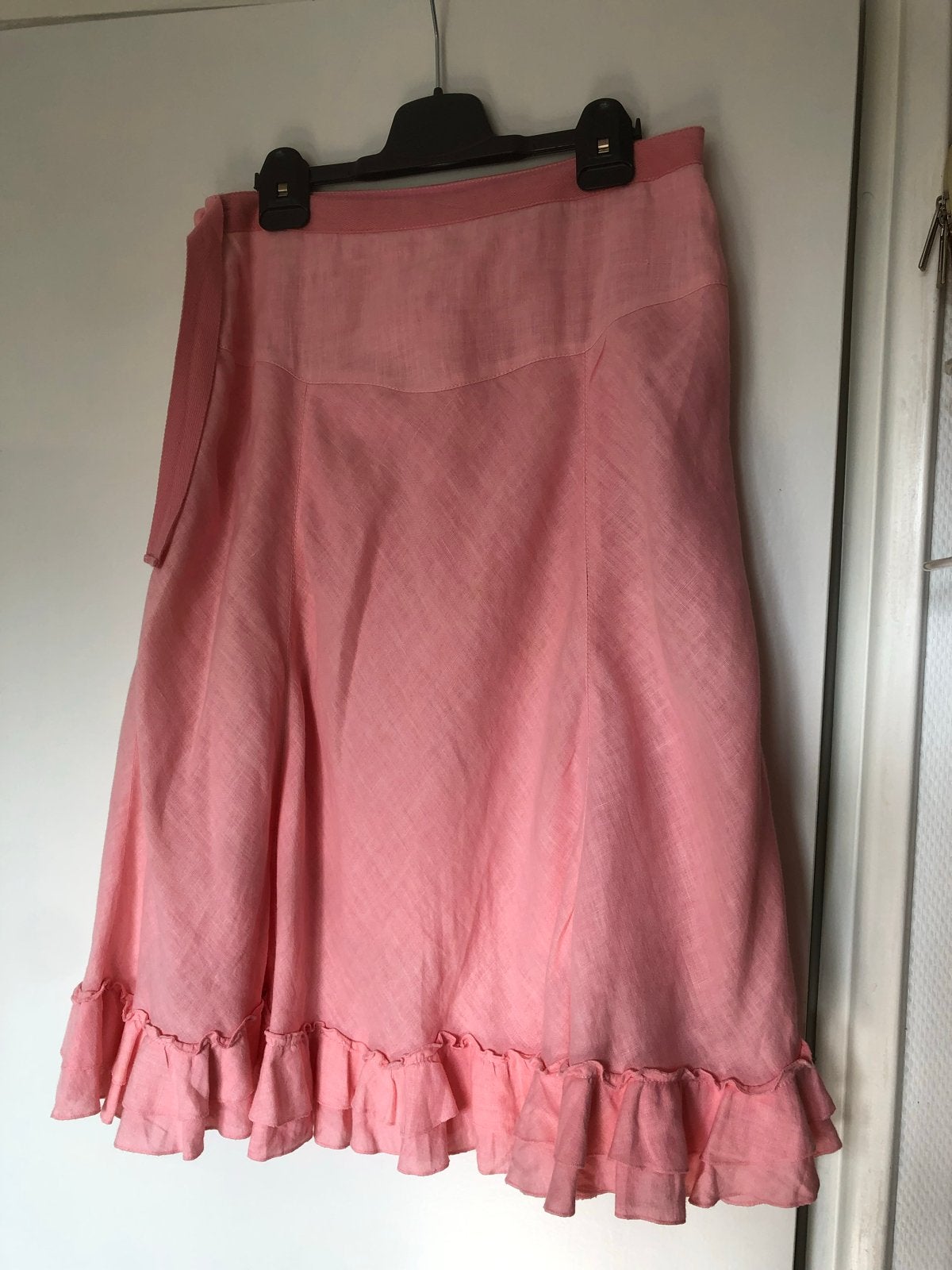 SUMMUM WOMANSWEAR roze  Linnen Rok mt 34, Ophalen of Verzenden, Zo goed als nieuw, Knielengte, Roze