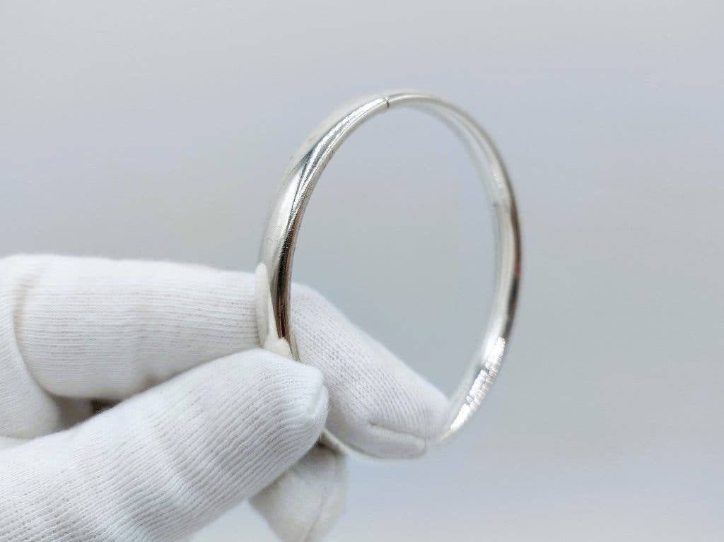Zilveren slavenarmband, 20,5 cm