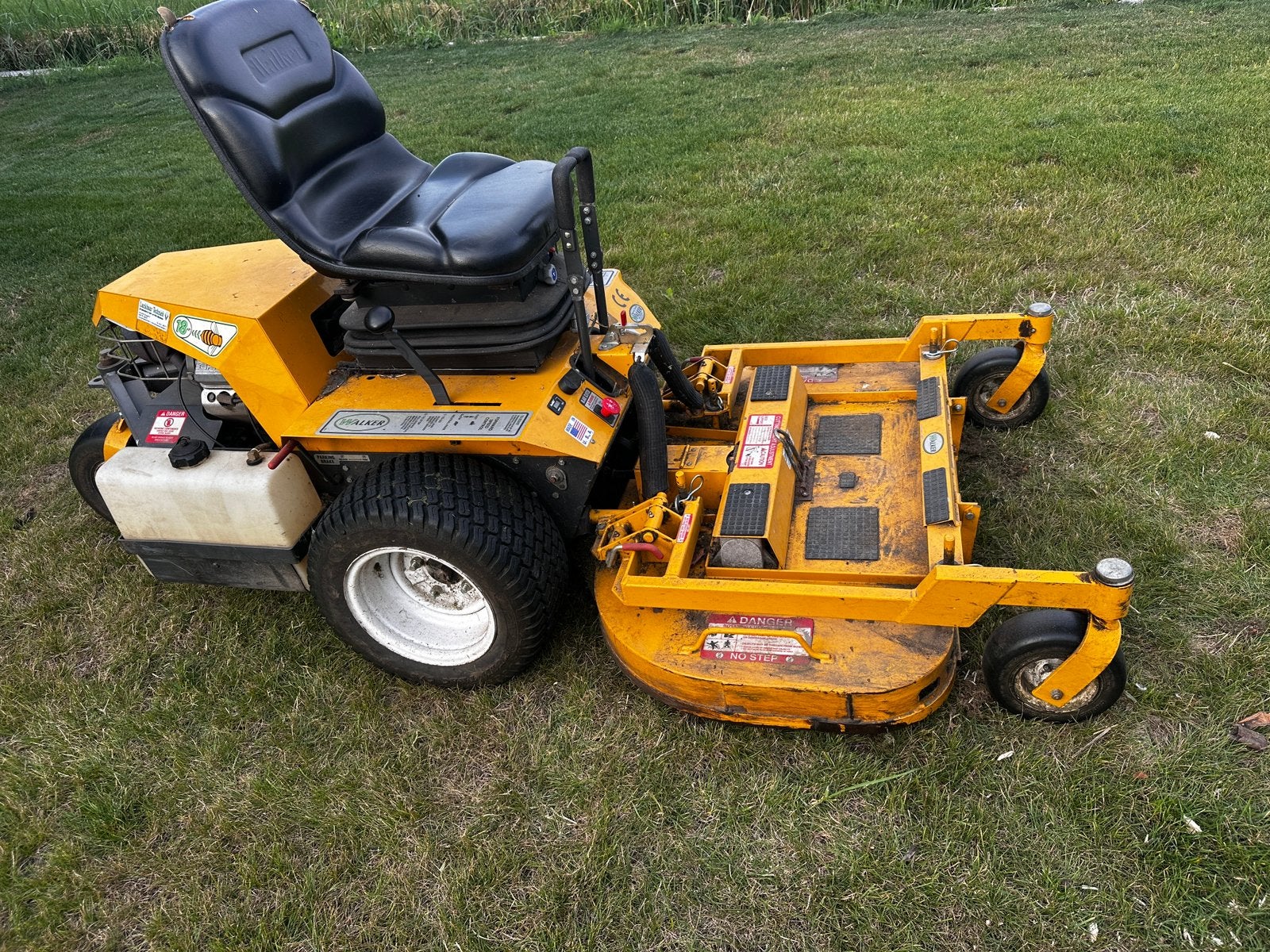 Walker zeroturn mulcher gras maaier 18pK, Ophalen, Gebruikt, Mulchfunctie, 90 tot 120 cm