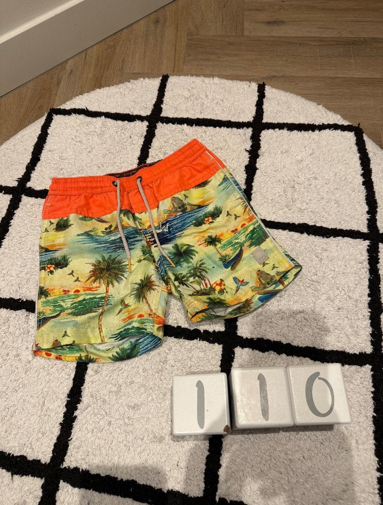 Heel goed oranje print Tumble N Dry zwembroek shorts 104 110, Kinderen en Baby's, Kinderkleding | Maat 110, Tumble 'n Dry, Sport- of Zwemkleding