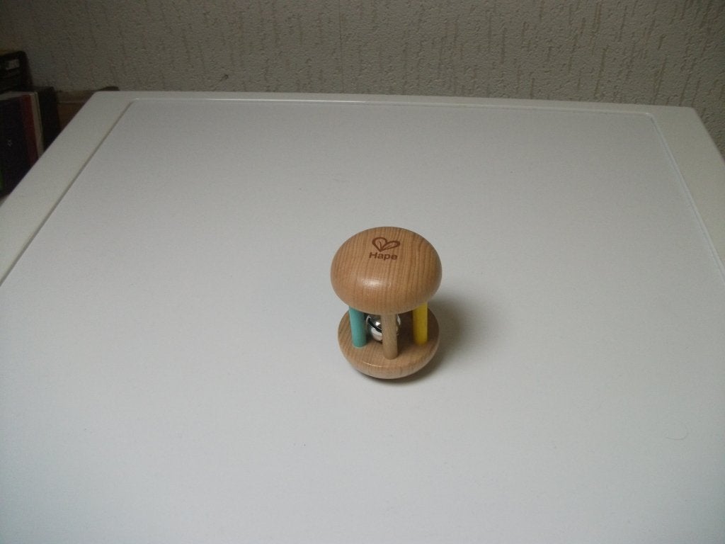 Rammelaar Hape, Kinderen en Baby's, Speelgoed | Houten speelgoed, Ophalen of Verzenden, Gebruikt
