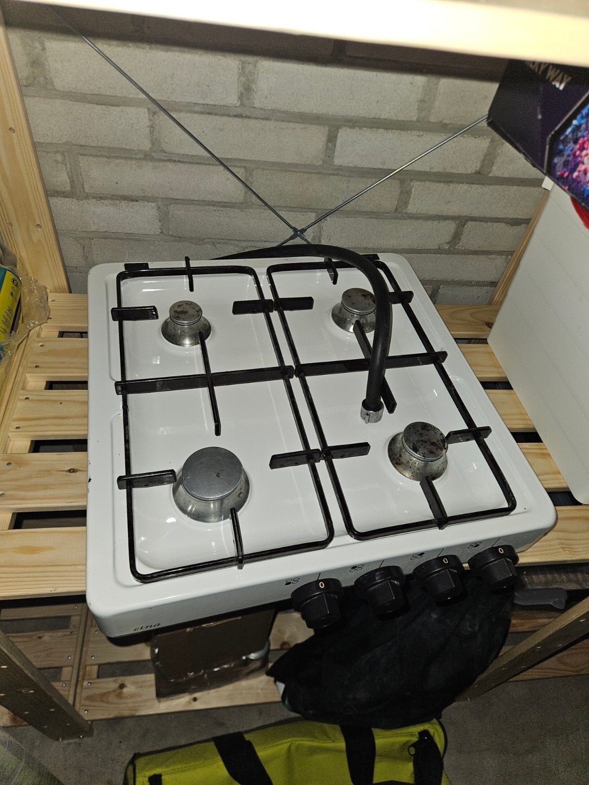 Etna gasstel met 4 pitten, Ophalen, Gebruikt, Minder dan 85 cm, 4 kookzones