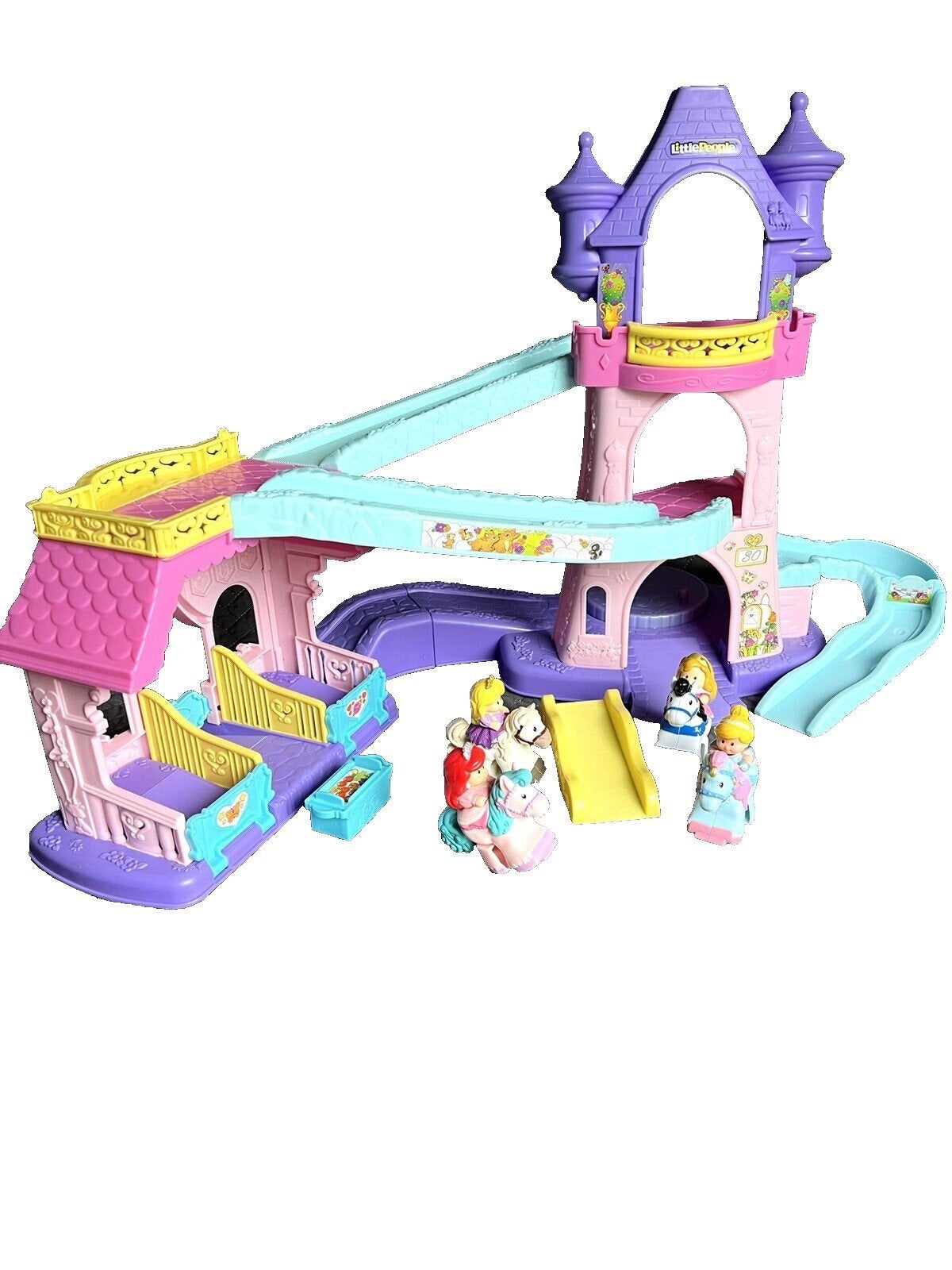 Gezocht fisher price little people kasteel, Ophalen, Zo goed als nieuw