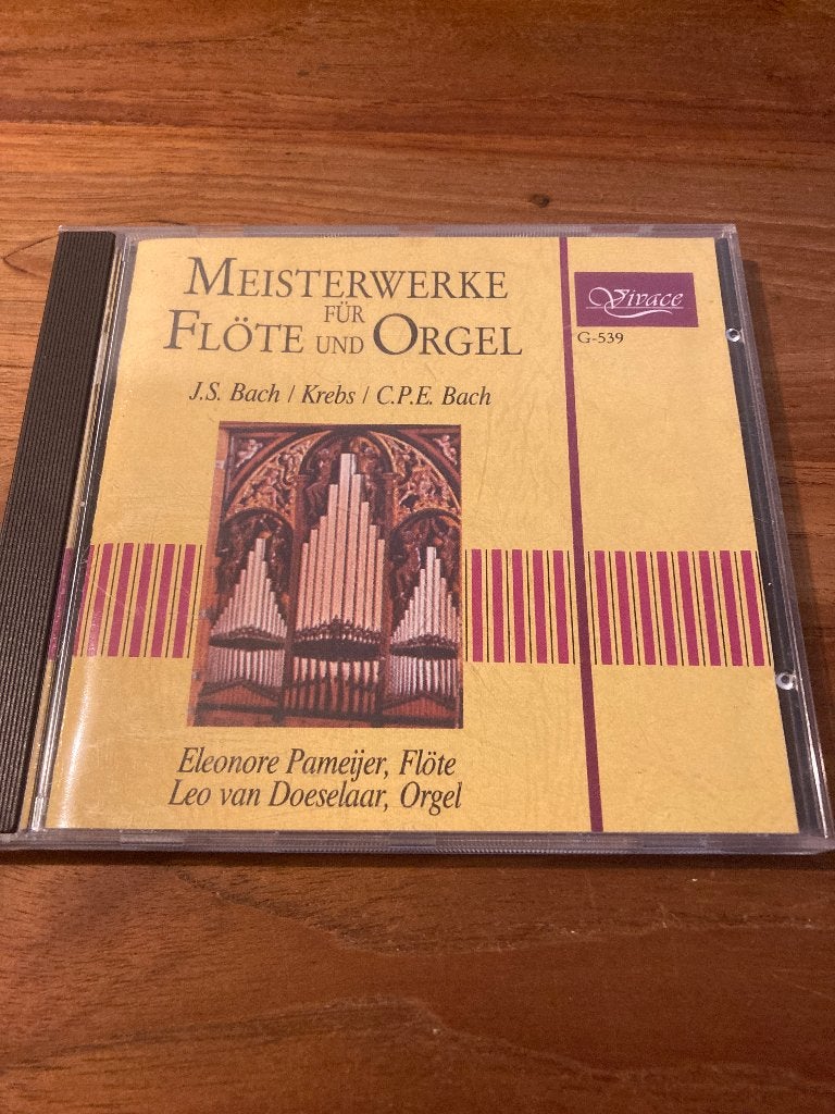 Meisterwerke fur Flote und Orgel - Eleonore Pameijer, Leo va, Verzenden, Overige typen, Zo goed als nieuw, Classicisme