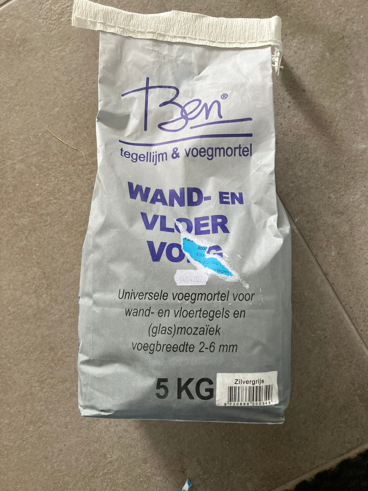 Wand en vloer voeg, Doe-het-zelf en Verbouw, Tegels, Ophalen, Overige typen, Minder dan 20 cm, Zo goed als nieuw