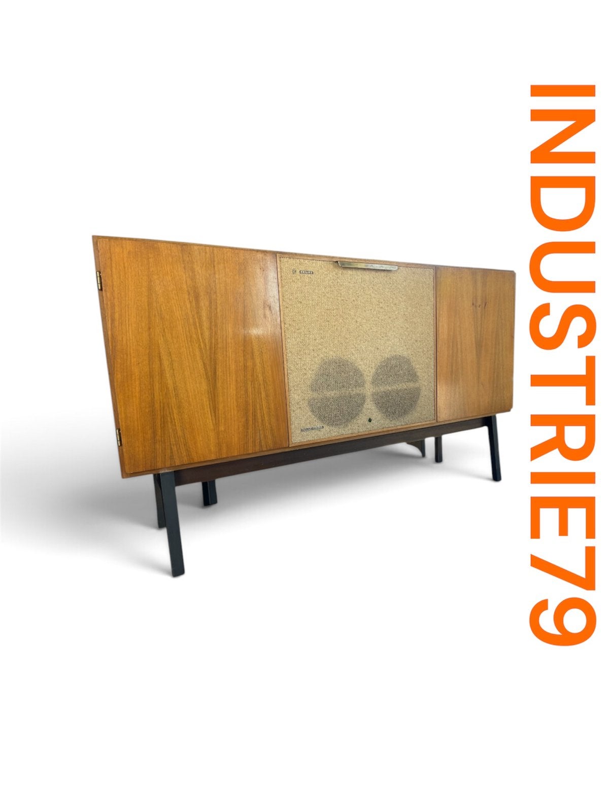 Vintage Philips Pallas Stereo 692 Dressoir Radio Meubel, Antiek en Kunst, Antiek | Tv's en Audio, Ophalen
