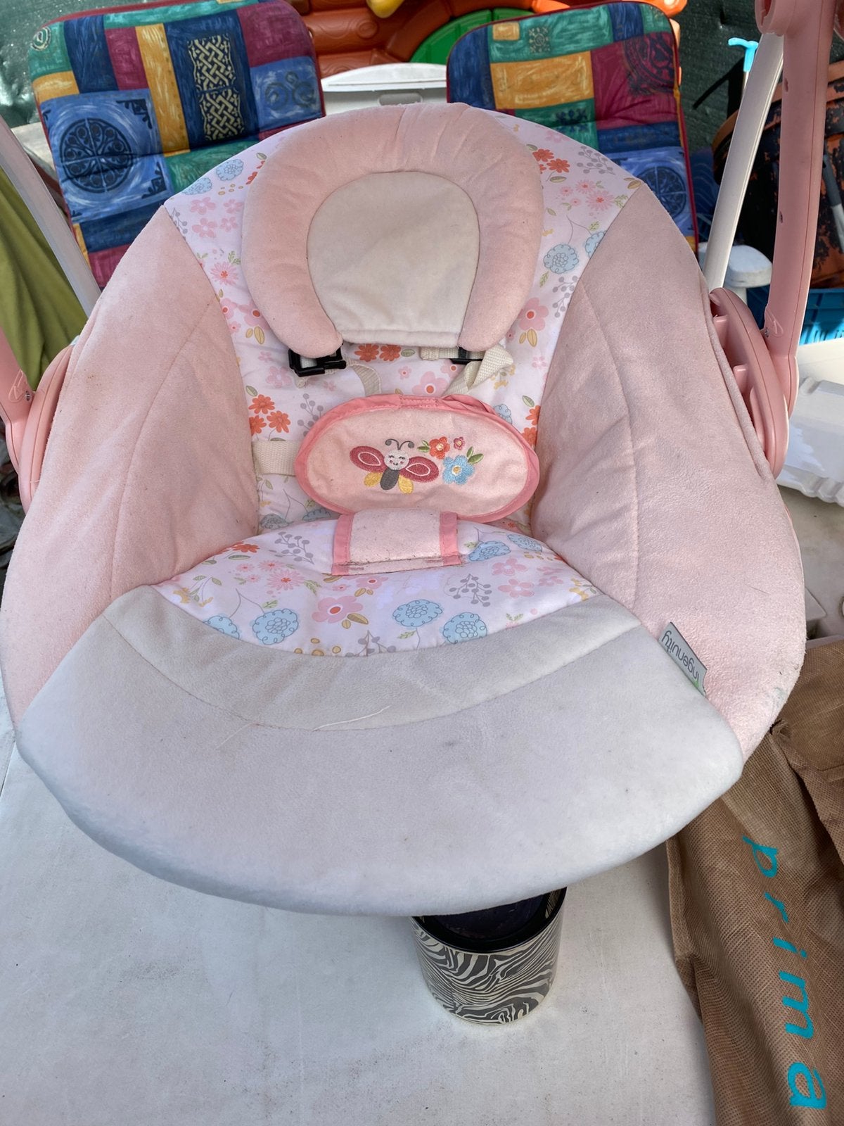 PRACHTIG BABYSCHOMMEL  BEWEEGT EN MAAKT MUZIEK, Ophalen of Verzenden, Zo goed als nieuw