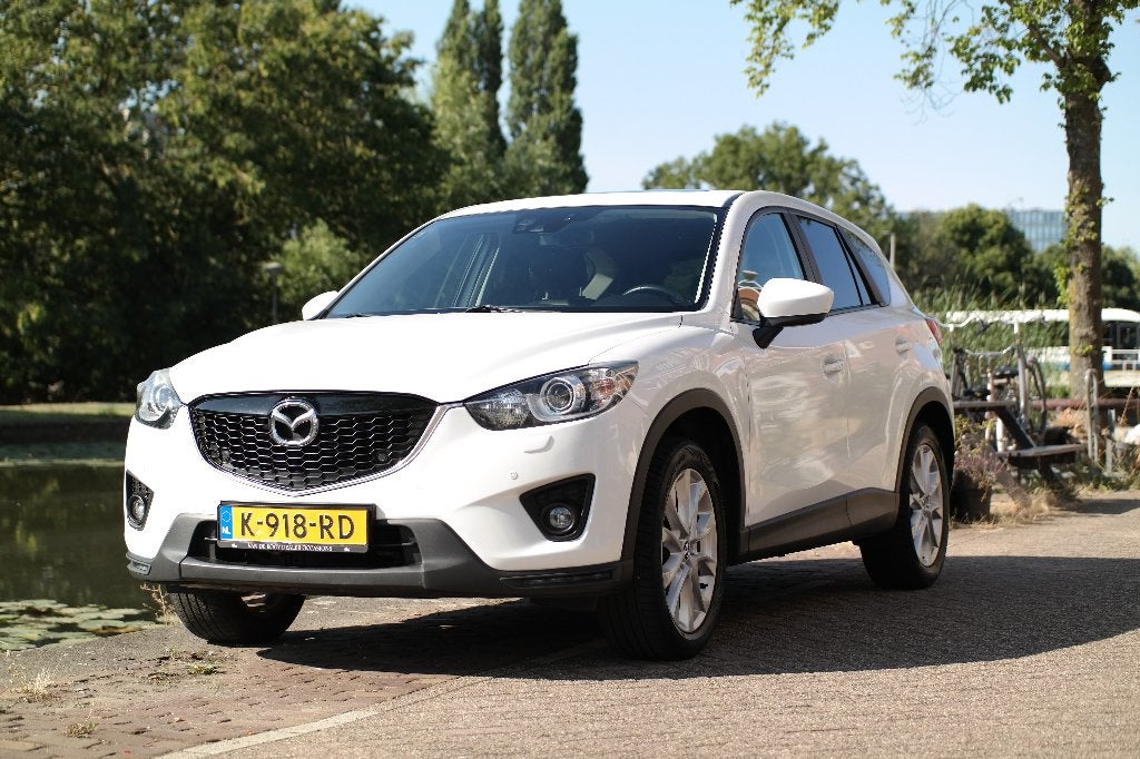 Mazda CX-5 4WD | Leder | Schuifdak | CarPlay | Trekhaak, Auto's, 15 km/l, 1800 kg, Zwart, 4 cilinders