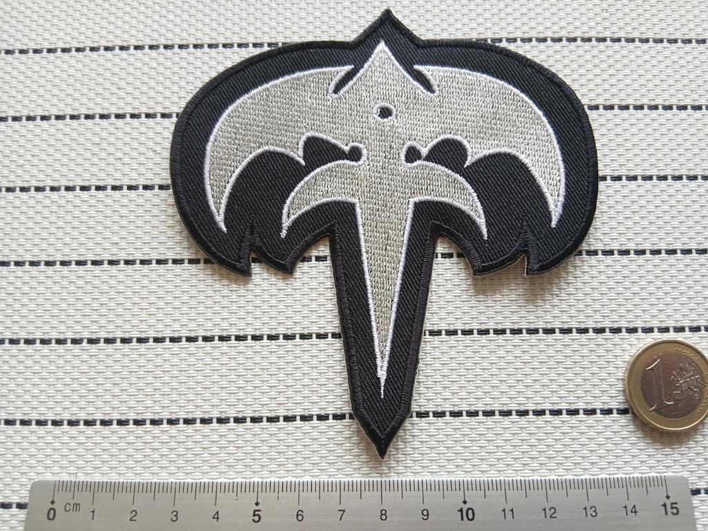 Queensryche shaped empire logo q3 metal, Verzenden, Nieuw, Kleding