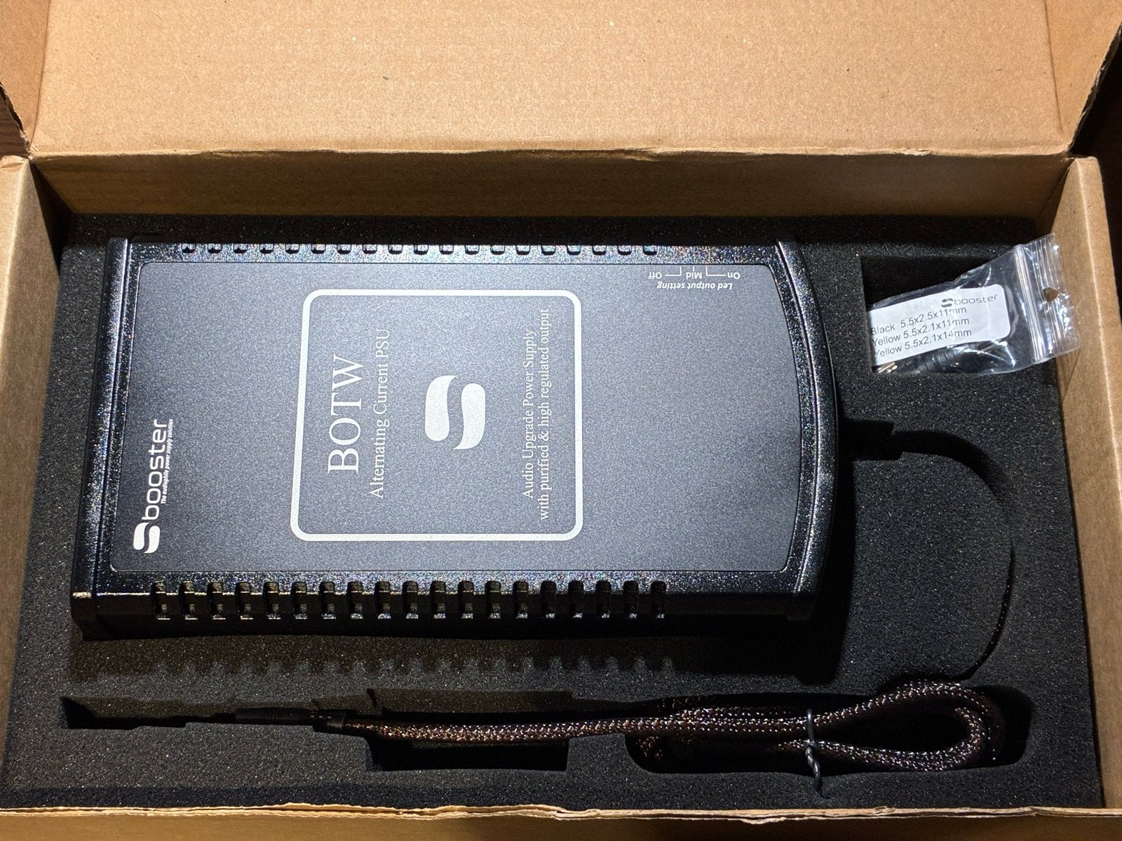 Sbooster BOTW Audio Upgrade Voeding 24V AC (nieuw), Ophalen of Verzenden, Nieuw