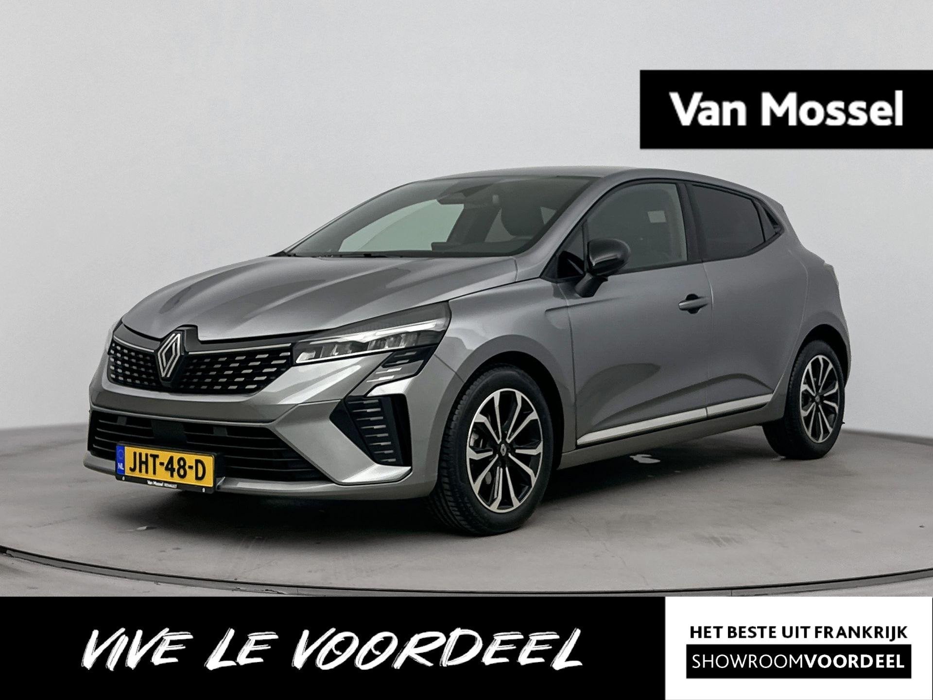 Renault Clio 1.0 TCe 90Pk Techno | Apple Carplay/Android Aut, Auto's, Dealer onderhouden, Gebruikt, Euro 6, Leder en Stof
