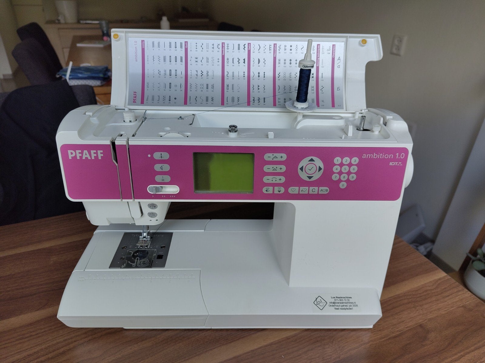 Pfaff Ambition 1.0 naaimachine Onderhoudsbeurt juli 2026, Ophalen, Gebruikt, Naaimachine, Pfaff