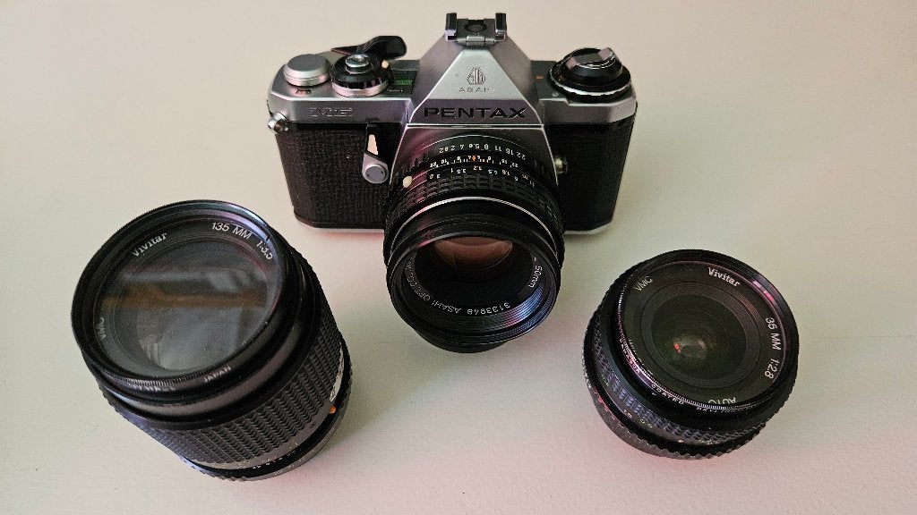 Pentax spiegelreflex camera, Ophalen, Gebruikt, Spiegelreflex, Pentax