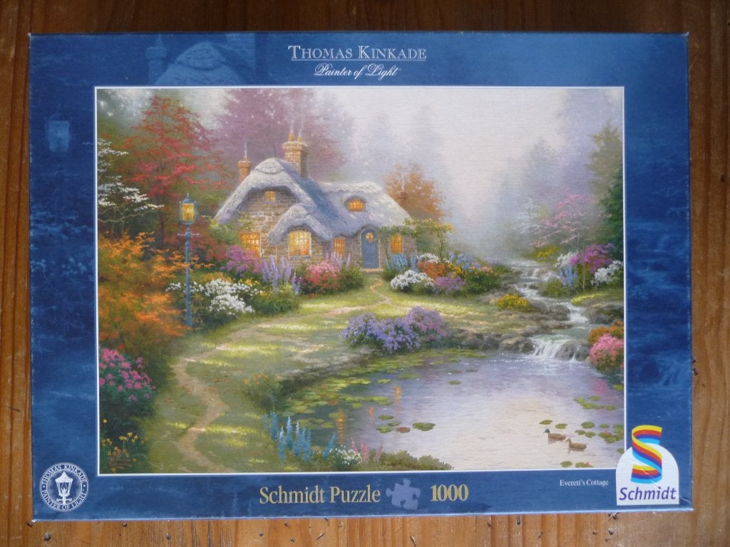 2 x Legpuzzel a 1000 stukjes., Ophalen of Verzenden, 500 t/m 1500 stukjes, Gebruikt, Legpuzzel