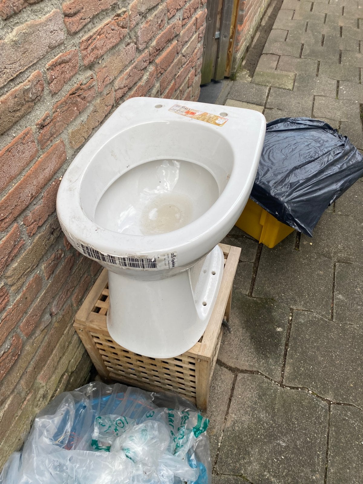 Wc-pot, Ophalen of Verzenden, Zo goed als nieuw, Toilet