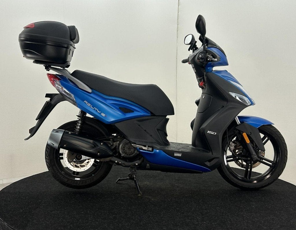 Kymco Agility 16+ 150i ABS in de kleur Mat blauw!, Motoren, Occasion, Bedrijf, 11 kW of minder, Automaat