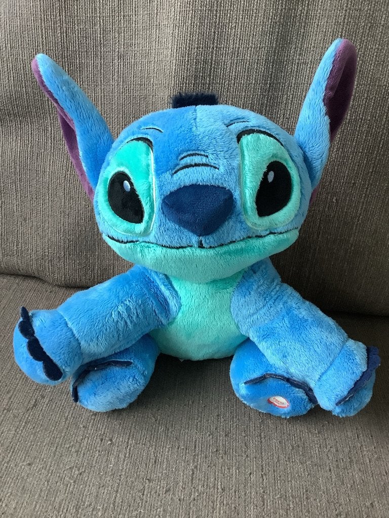 Grote stitch knuffel disney primark 27 cm lichtjes 10 euro, Ophalen of Verzenden, Zo goed als nieuw, Overige typen
