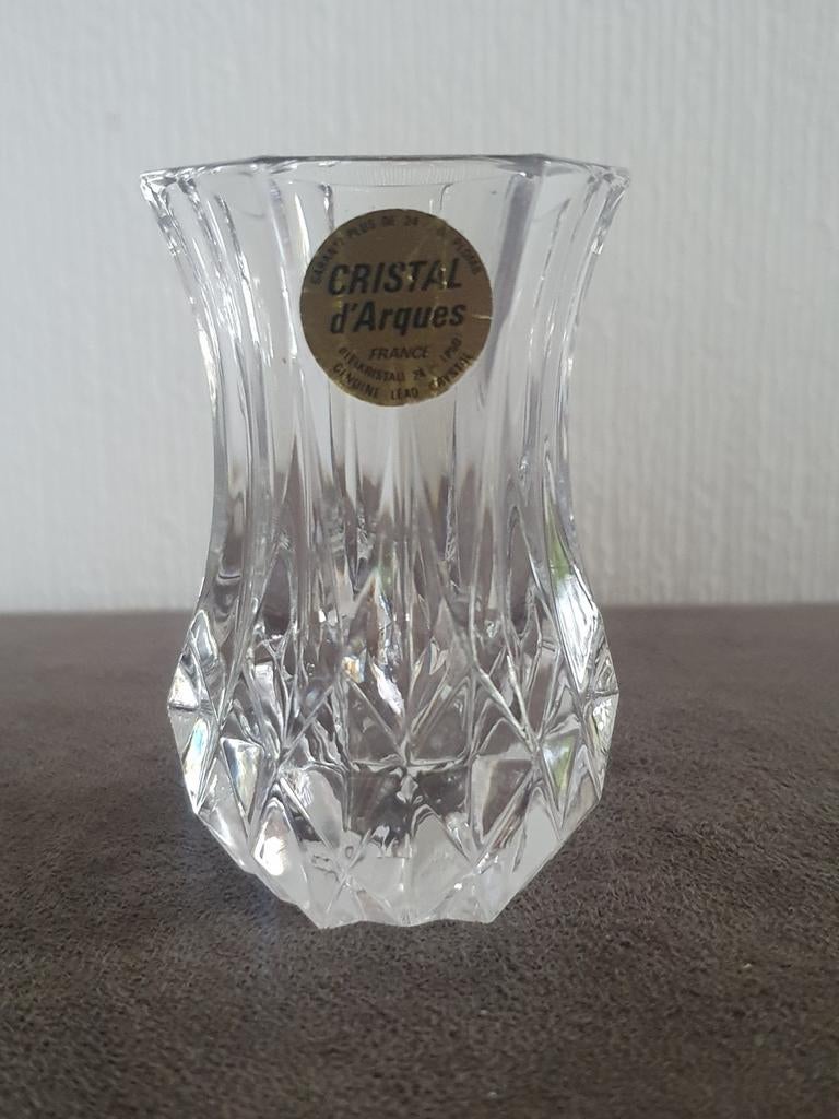 Cristal d'Arques vaasje, Ophalen of Verzenden