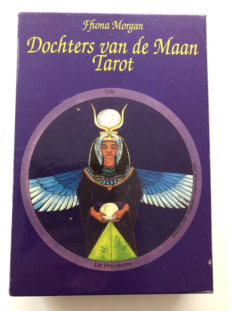 Dochters van de maan + tarotkaarten, Tarot of Kaarten leggen, Verzenden, Overige typen, Zo goed als nieuw