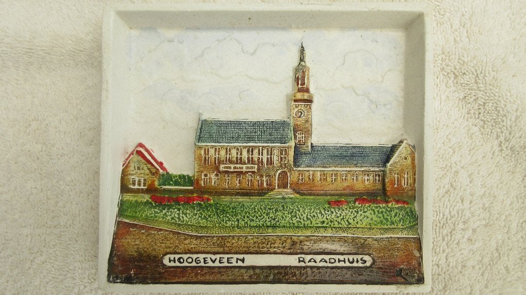 Hobra  Relief Tegel Hoogeveen, Ophalen of Verzenden