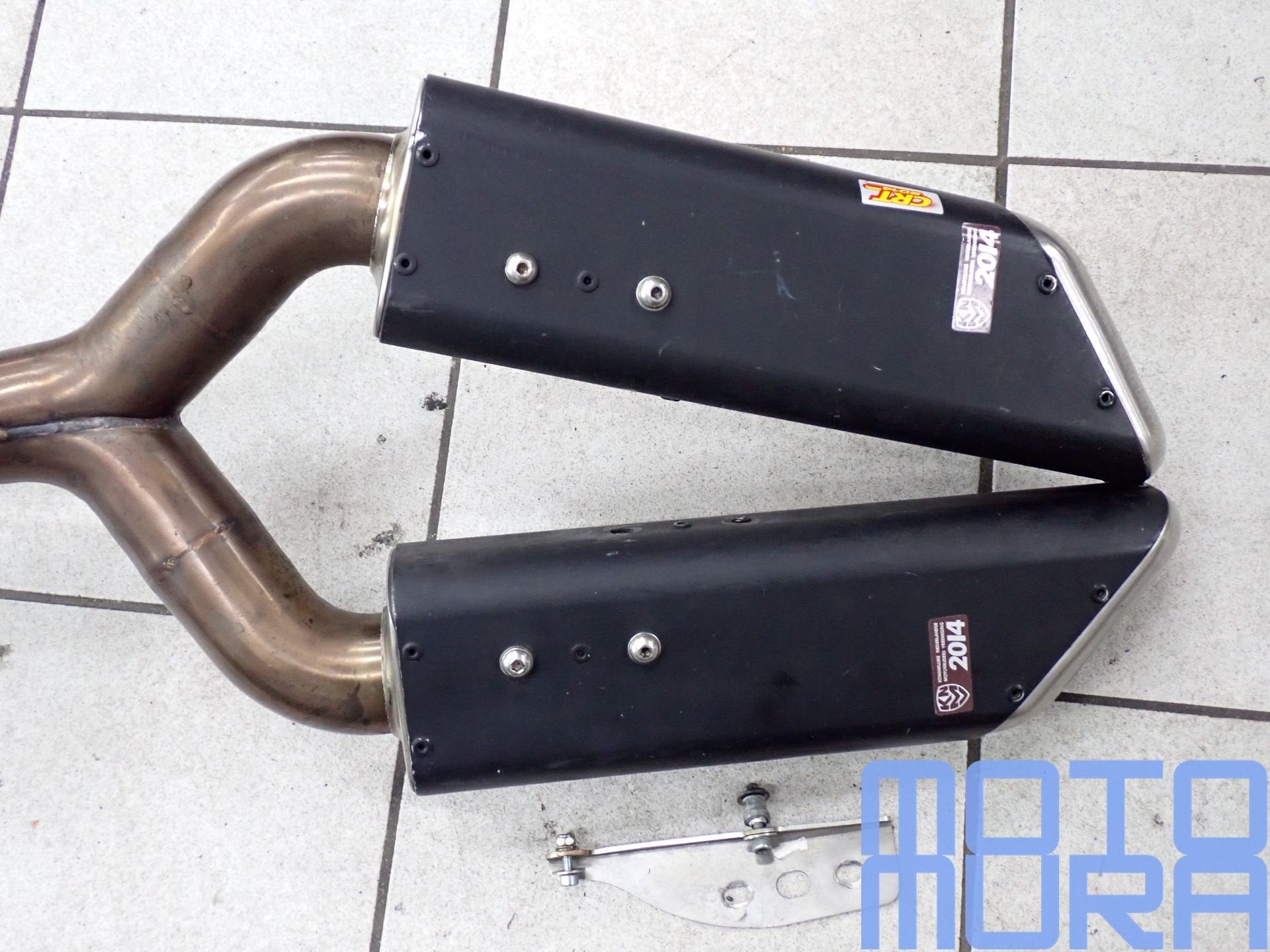 Ducati panigale 1199 1299 2012 - 2018 ZARD race uitlaatsyste, Gebruikt, -, -, Ophalen of Verzenden