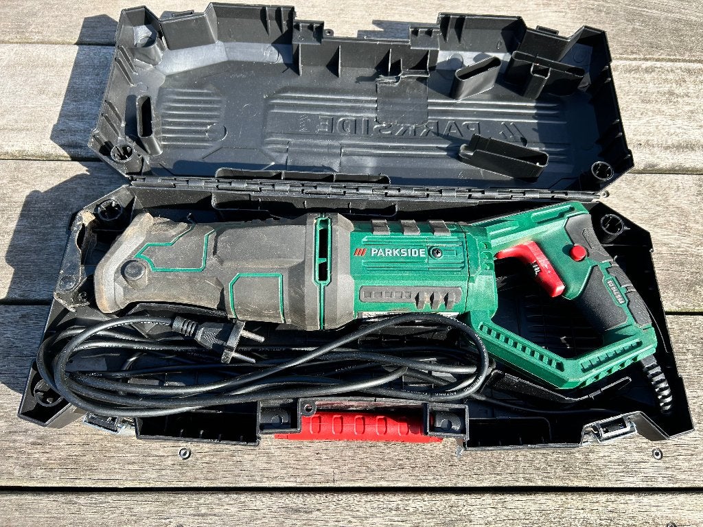 Parkside PFS 710 D3 Reciprozaag / Sabelzaag, 600 tot 1200 watt, Ophalen of Verzenden, Parkside, Zo goed als nieuw