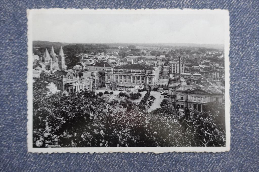 Spa. Panorama, Verzamelen, Ansichtkaarten | België, Ophalen of Verzenden, 1920 tot 1940, Ongelopen, Namen