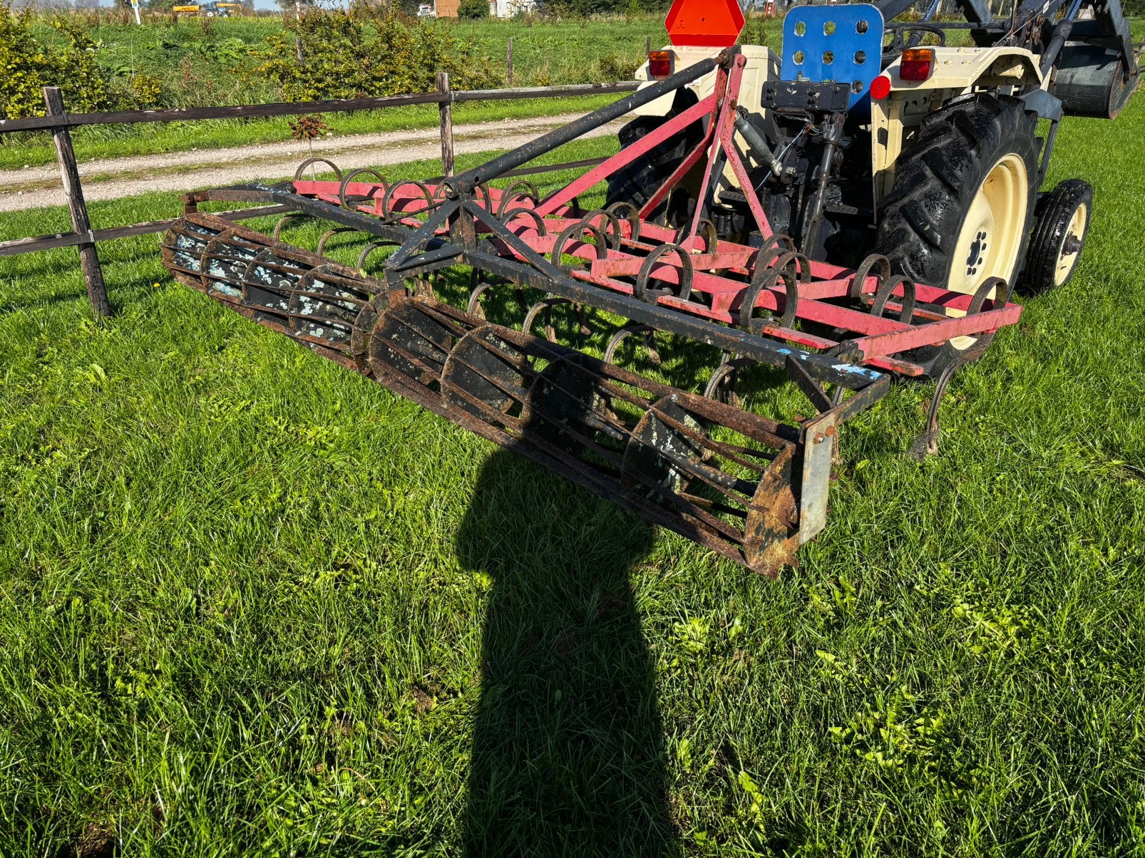 Cultivator met kruimelrol, Ophalen, Grondbewerking