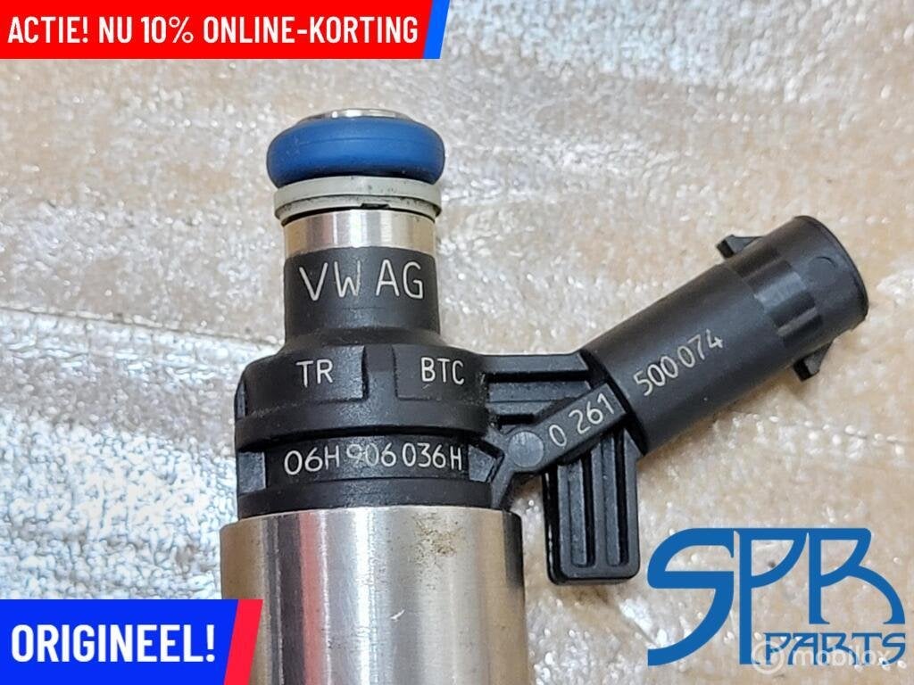 INJECTOR VERSTUIVER VW GOLF GTI AUDI SEAT 1.8 2.0 TSI BENZIN, Gebruikt, VOLKSWAGEN, Audi, Ophalen of Verzenden