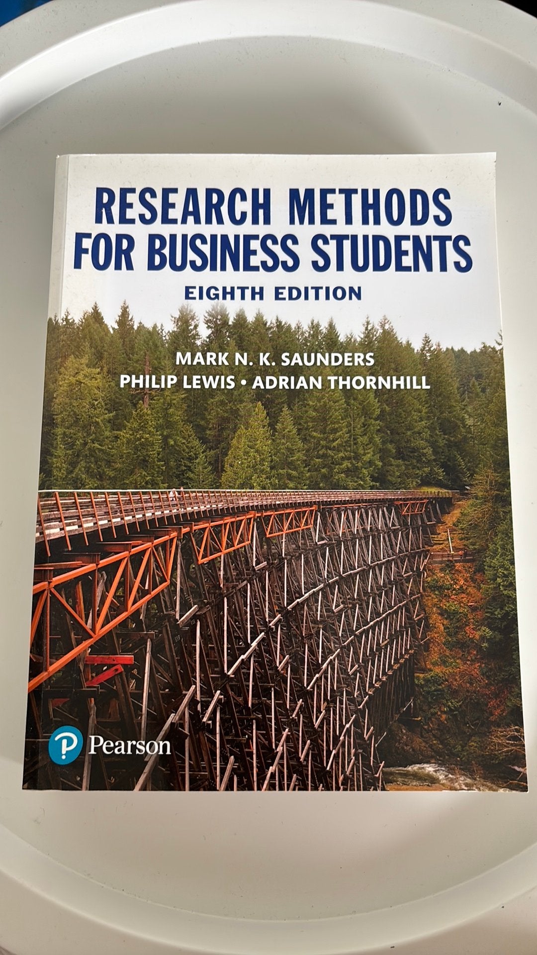 Research methods for business studentens, Ophalen of Verzenden, Zo goed als nieuw, Overige niveaus