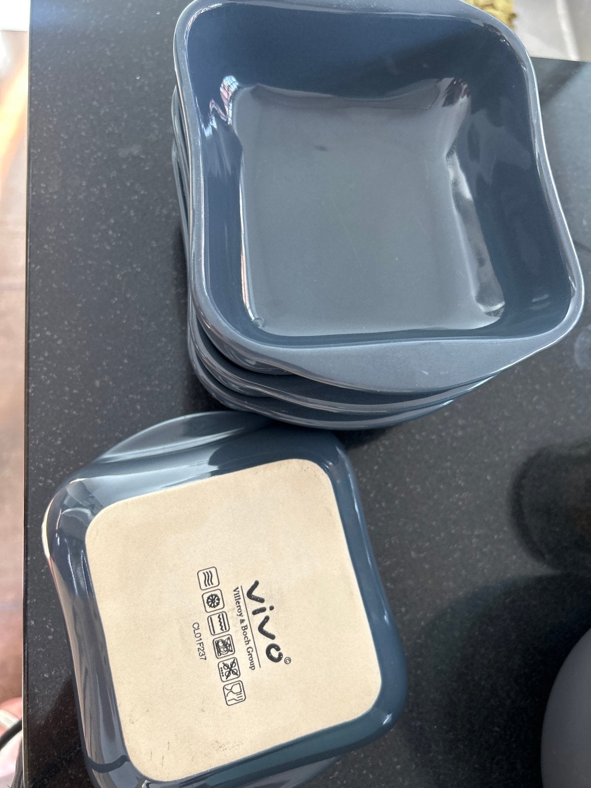 Vivo Villeroy & Boch schaaltjes - set van 4, Ophalen, Vivo, Keramiek, Modern