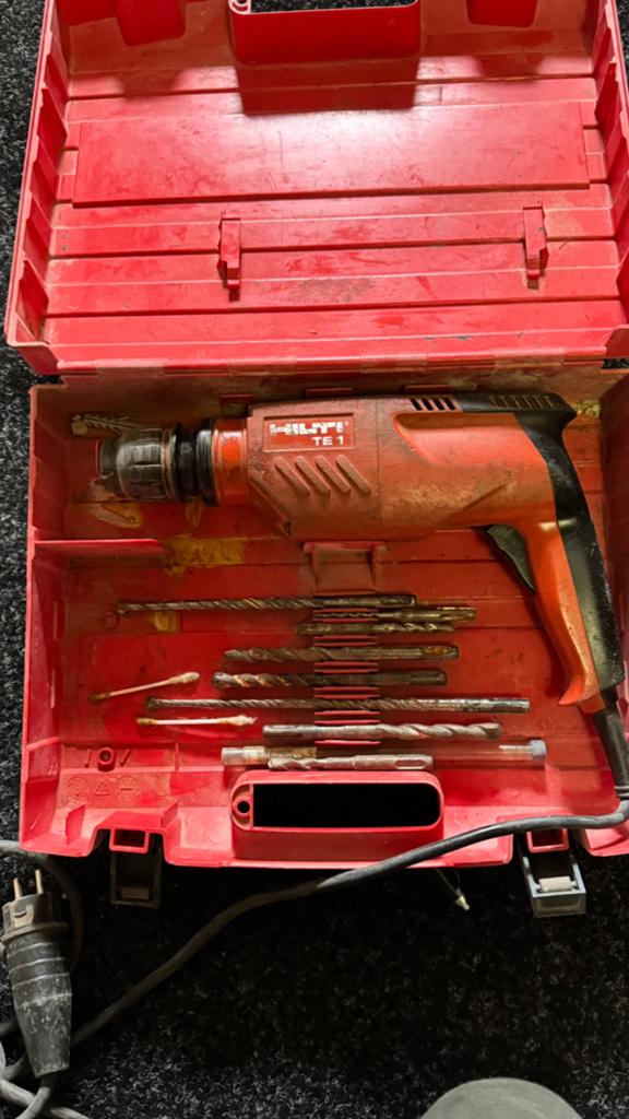 Hilti klopboormachine, Doe-het-zelf en Verbouw, Ophalen, Zo goed als nieuw, Boormachine