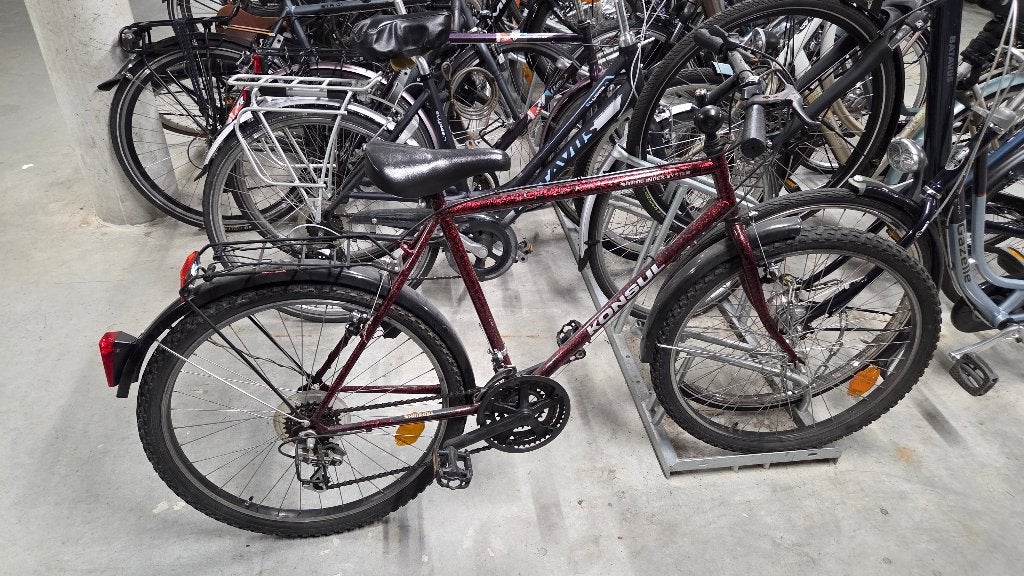 Sportieve Rixe Alurad Blauwe Fiets (155 - 175 cm), Gebruikt, Heren, 45 tot 49 cm, Ophalen