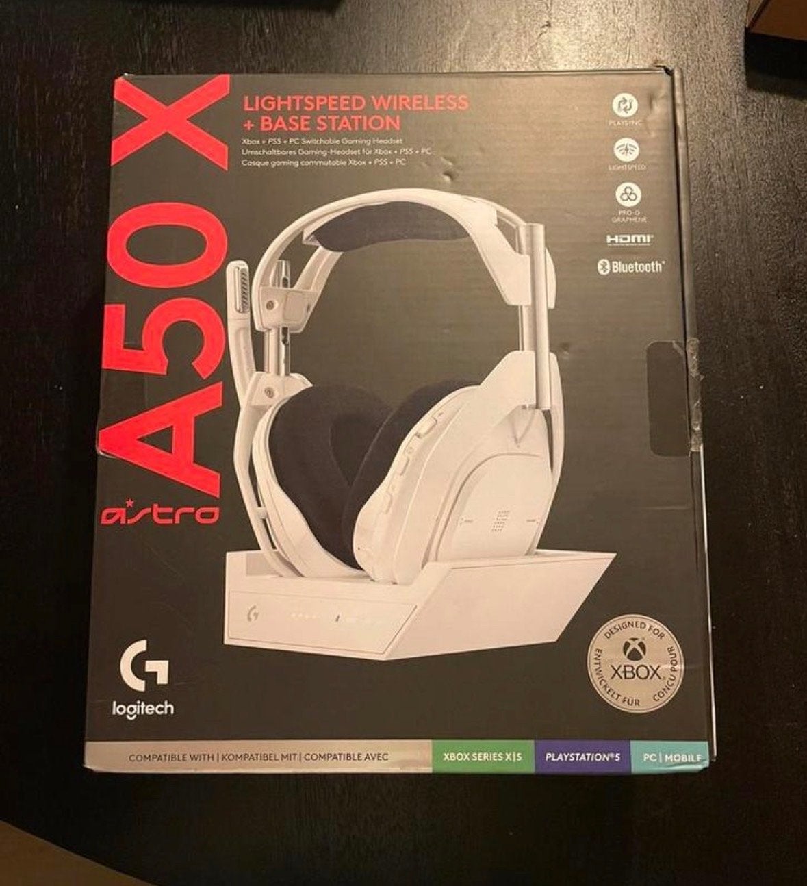 Logitech G A50 X Lightspeed Draadloze Gaming Headset Wit, Overige merken, Nieuw, Ophalen of Verzenden, Over oor (circumaural)