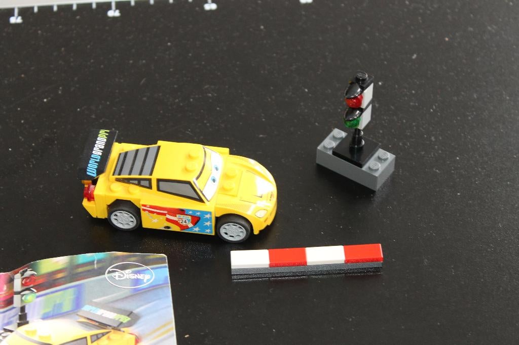 lego cars Jeff Corvette 9481, Lego, Compleet, Ophalen of Verzenden, Zo goed als nieuw