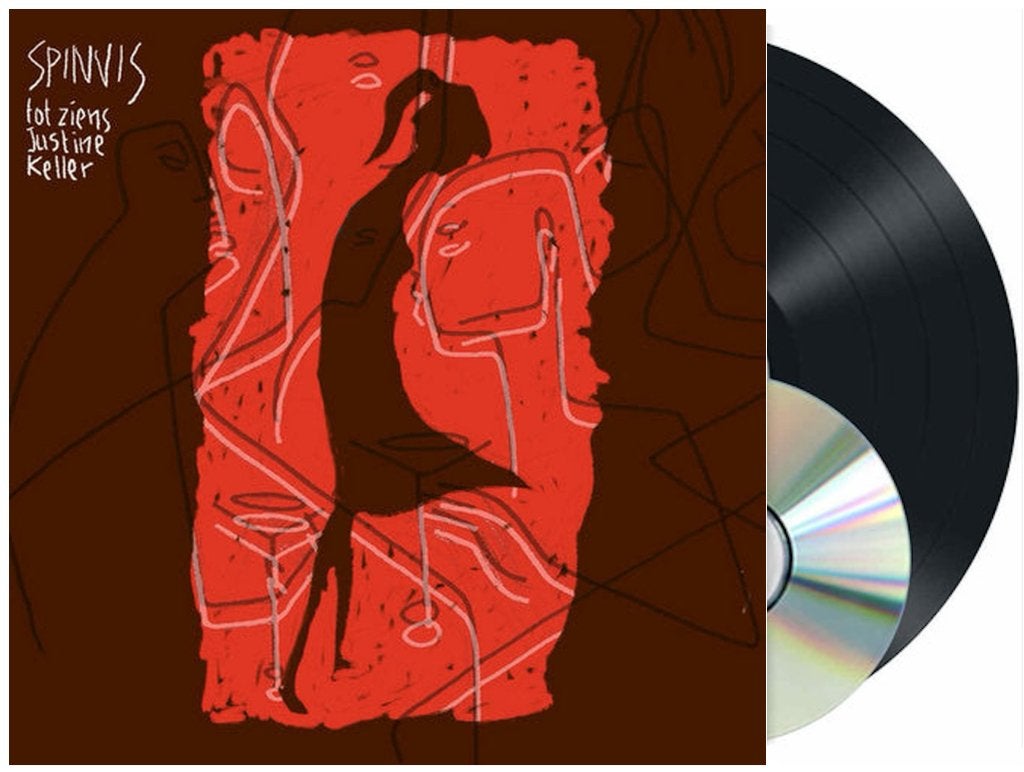 Vinyl LP+Cd Spinvis Tot Ziens Justine Keller Ltd1stEdt NIEUW, LP, Ophalen of Verzenden, Pop, 12 inch