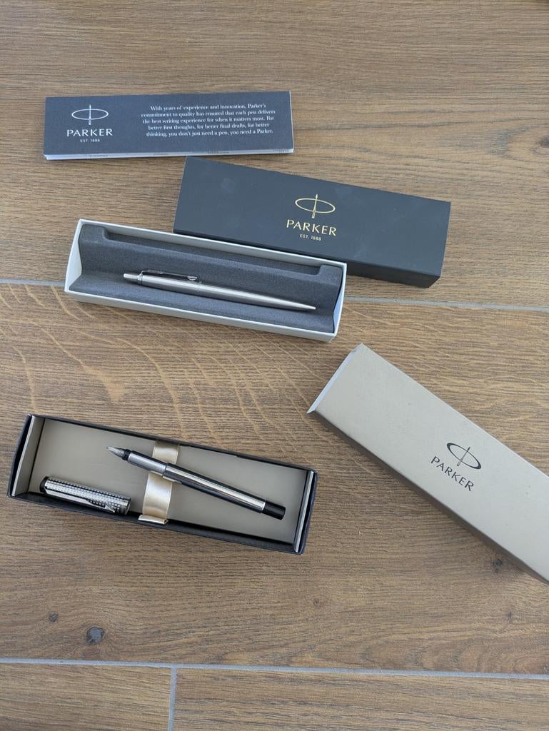 3 Luxe pennen (Parker en Faber-Castell), Verzamelen, Pennenverzamelingen, Nieuw, Met doosje, Ophalen of Verzenden, Parker