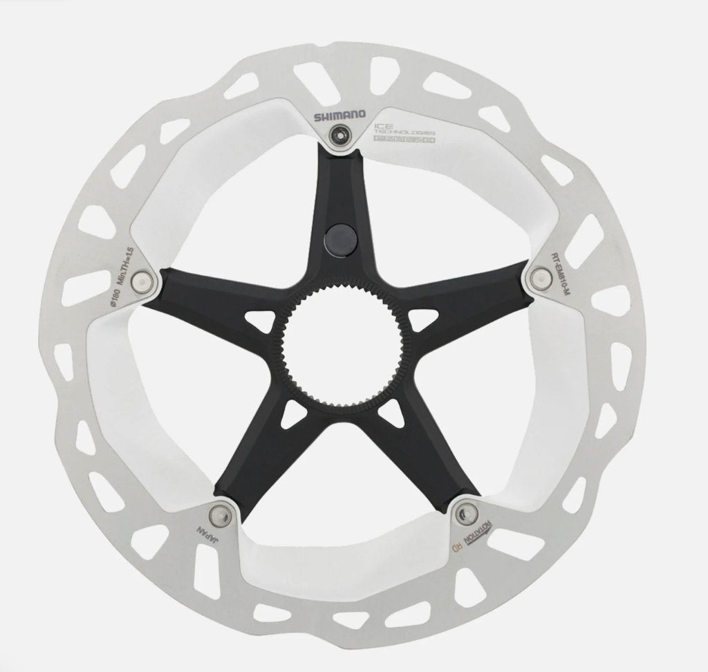 ‼️ Remschijf Shimano RT-EM810 Centerlock 180 mm - Nieuw, Ophalen of Verzenden, Nieuw, Shimano