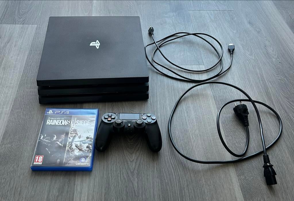 Playstation 4 Pro met controller, kabels en spel, Spelcomputers en Games, Spelcomputers | Sony PlayStation 4, Ophalen of Verzenden