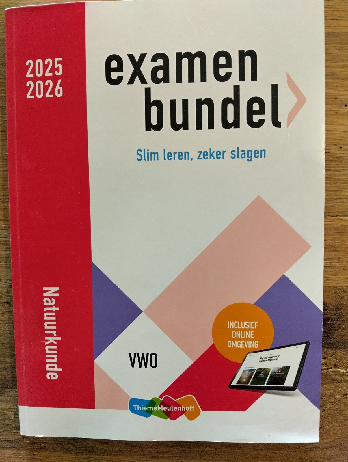 Examenbundel Natuurkunde VWO 2025-2026 + online omgeving, Boeken, Ophalen of Verzenden, Beta, Zo goed als nieuw, WO