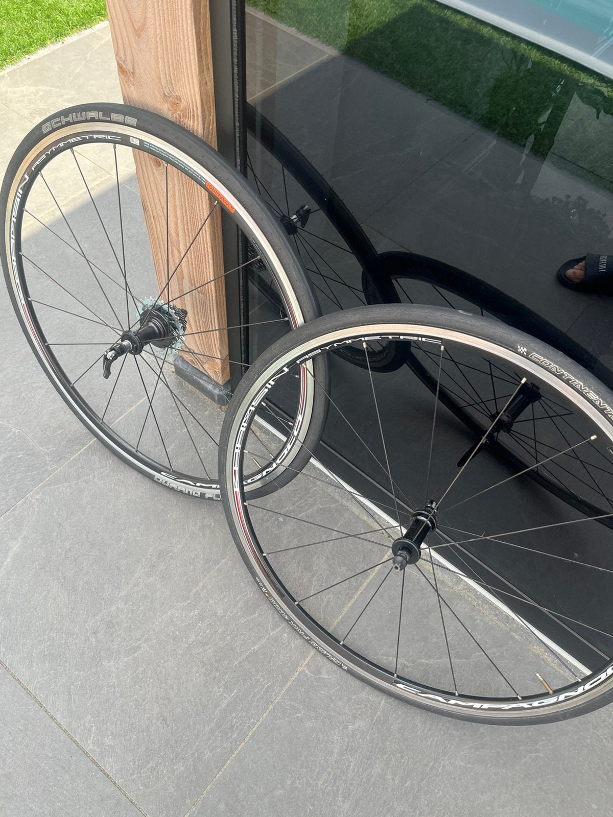 Campagnolo wielen khamsin 10 speed, Fietsen en Brommers, Fietsen | Racefietsen, Overige merken, Aluminium, Ophalen of Verzenden