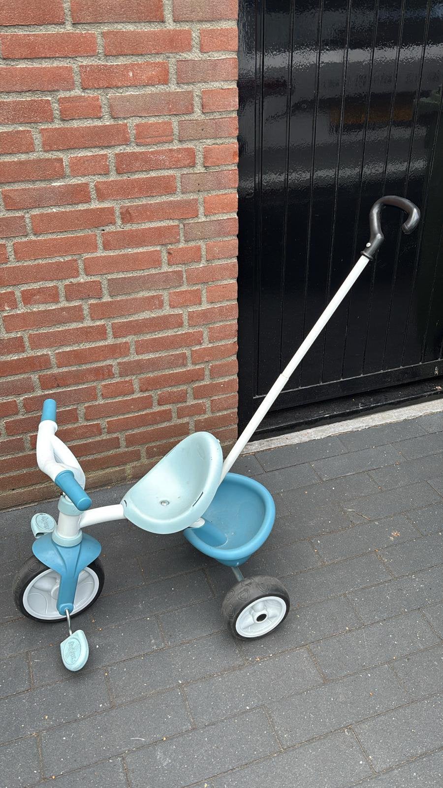 Driewieler, Ophalen, Gebruikt, Duwstang