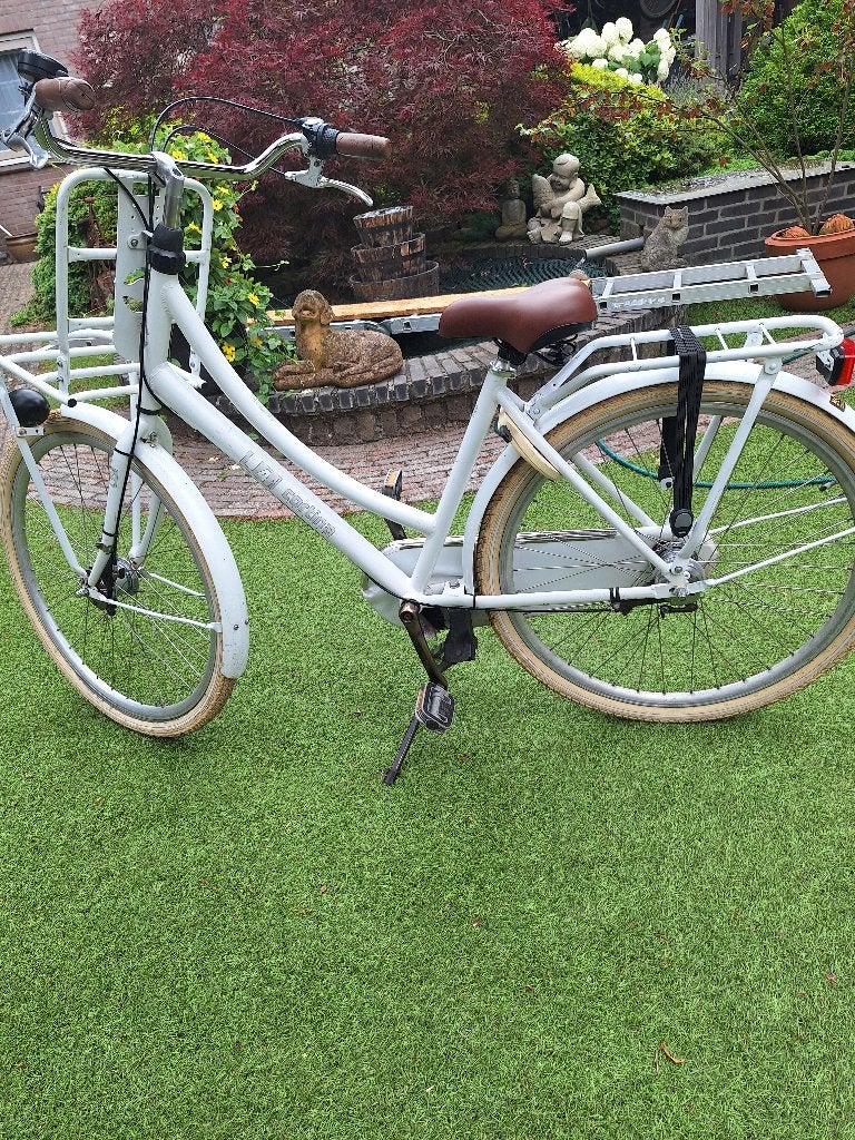 Cortina fiets wit, Terugtraprem, 50 tot 53 cm, Ophalen, Overige merken