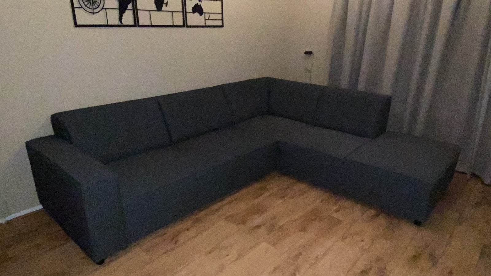 Nette Hoekbank, Ophalen, 250 tot 300 cm, Gebruikt, Hoekbank