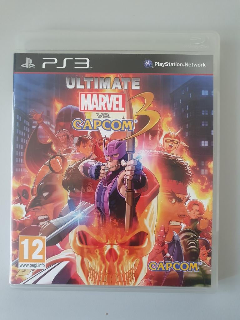 Ultimate Marvel vs. Capcom 3, Vechten, 2 spelers, Ophalen of Verzenden, Zo goed als nieuw