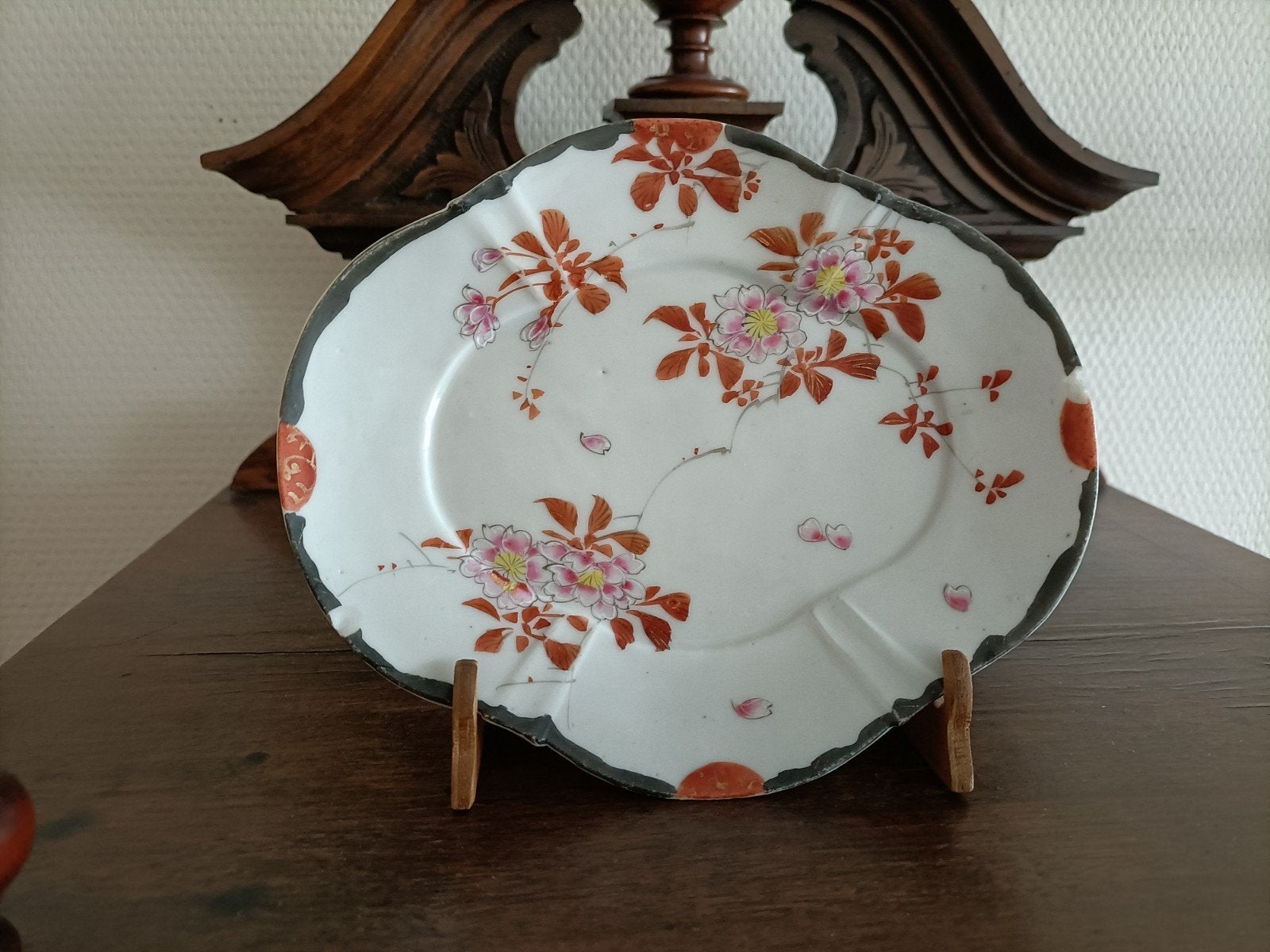 Japans Porseleinen Bordje - Kakiemon/Imari-stijl, Antiek en Kunst, Ophalen