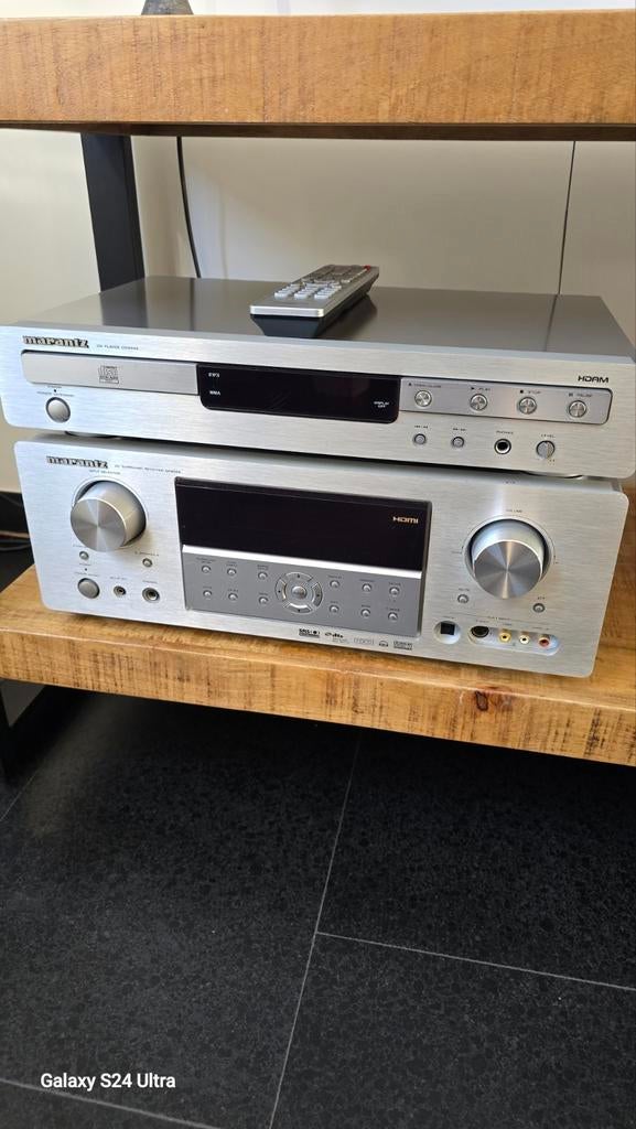 Marantz CD-speler CD6002 & AV Receiver SR4002 Set, Ophalen of Verzenden, Zo goed als nieuw, Marantz