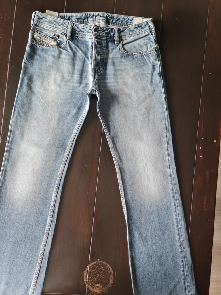 CLASSIC VINTAGE DIESEL ZATINY REGULAR BOOTCUT JEANS 31/32, Kleding | Heren, Spijkerbroeken en Jeans, Diesel, Blauw, W32 (confectie 46) of kleiner
