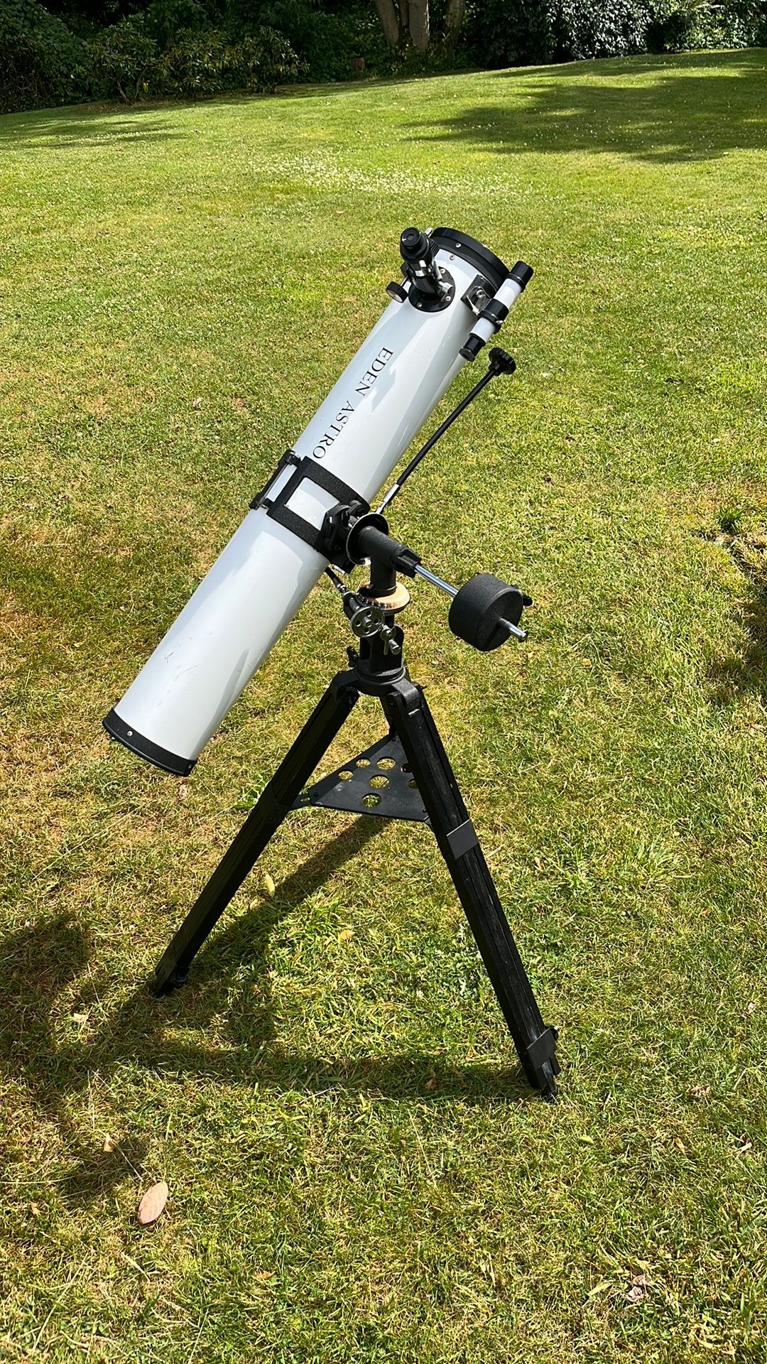 Eden Astro spiegeltelescoop, Ophalen, Gebruikt